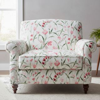 Tkanina dekoracyjna premium Floral Iris fresia