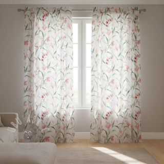 Tkanina dekoracyjna premium Floral Iris fresia