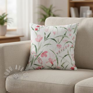 Tkanina dekoracyjna premium Floral Iris fresia