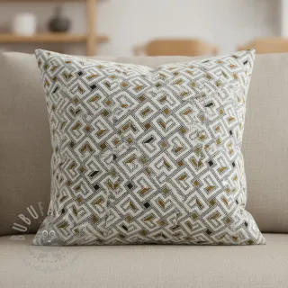 Tkanina dekoracyjna jacquard Pagne allover jaune