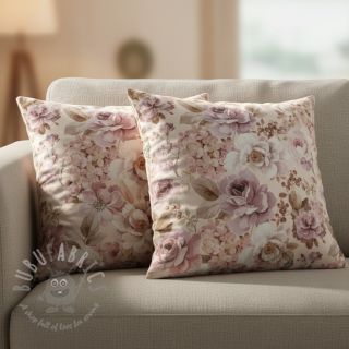 Tkanina dekoracyjna Classic flower garden digital print