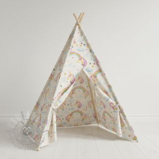 Tkanina dekoracyjna premium Handpaint unicorn