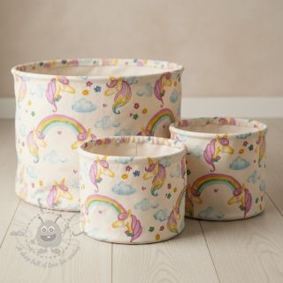 Tkanina dekoracyjna premium Handpaint unicorn