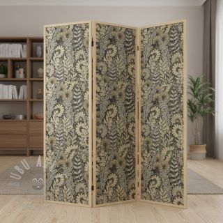 Tkanina dekoracyjna jacquard Boho leaves