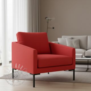 Tkanina płótno CANVAS tomato