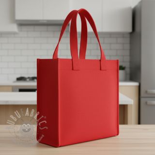 Tkanina płótno CANVAS tomato