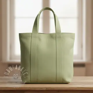 Tkanina płótno dark mint