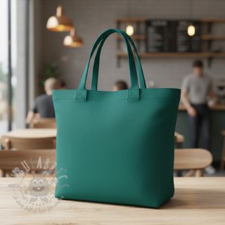 Tkanina płótno CANVAS dark cyan