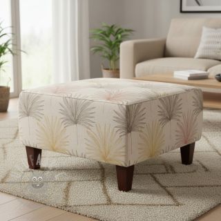 Tkanina dekoracyjna Luxury palm metallic premium