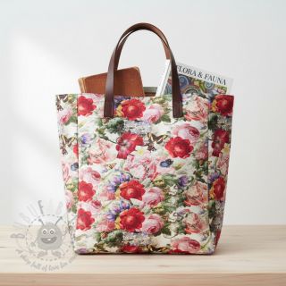 Tkanina dekoracyjna teflonowa ROMANTIC BOTANIC