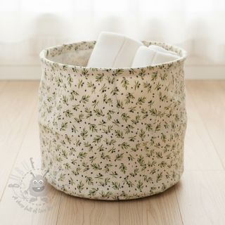 Tkanina dekoracyjna Linenlook premium Black Olive