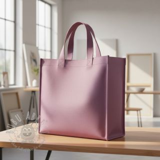 Tkanina płótno CANVAS mauve