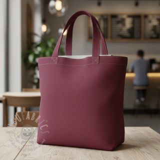 Tkanina płótno CANVAS beet red