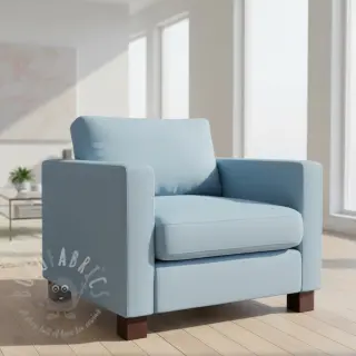 Tkanina płótno CANVAS light blue