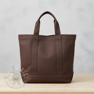 Tkanina płótno CANVAS brown