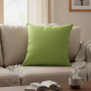 Tkanina płótno CANVAS lime