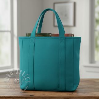 Tkanina płótno CANVAS petrol