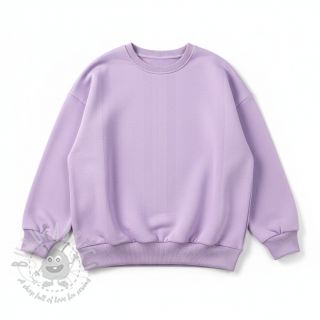 Dresówka drapana lilac