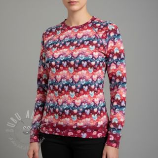 Dresówka All you need is love design B digital print