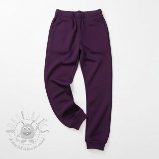 Dresówka drapana MELANGE bordeaux