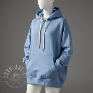 Dresówka drapana MELANGE light jeans