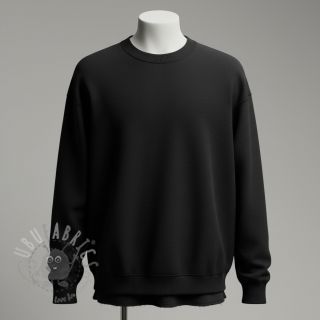 Dresówka drapana black