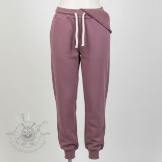 Dresówka drapana faded blueberry