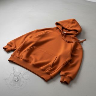 Dresówka drapana brick