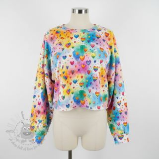 Dresówka All you need is love design D digital print