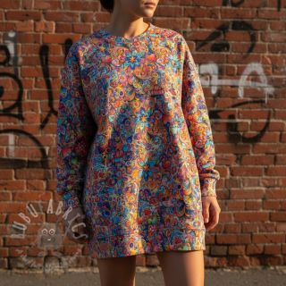 Dresówka drapana JOGGING Colour me design B digital print