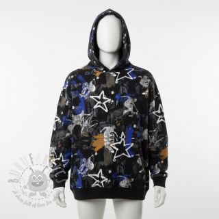 Dresówka Graffiti black digital print