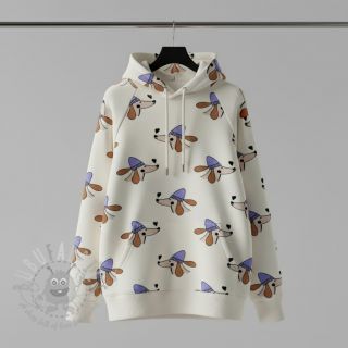 Dresówka Dogs and hearts off white