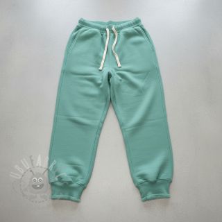 Dresówka drapana JOGGING dark mint