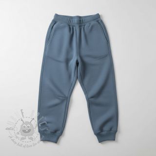 Dresówka drapana JOGGING blue