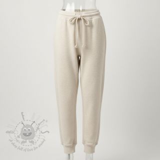 Dresówka drapana JOGGING beige melange