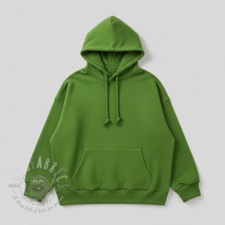 Dresówka drapana JOGGING green