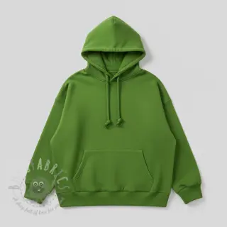 Dresówka drapana JOGGING green