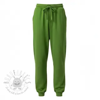 Dresówka drapana JOGGING green