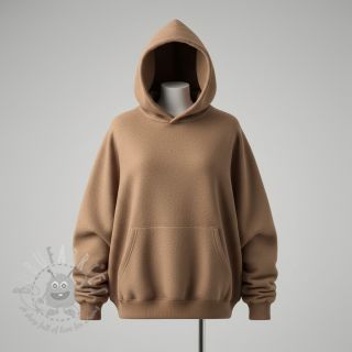 Dresówka drapana JOGGING camel