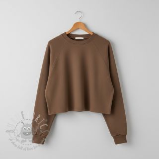 Dresówka drapana JOGGING camel