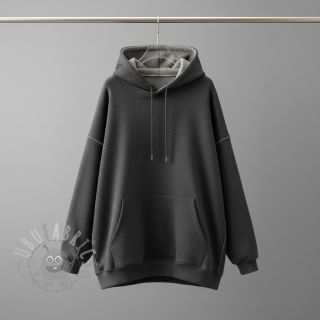 Dresówka drapana JOGGING grey melange