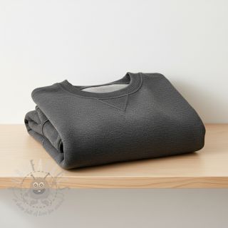 Dresówka drapana JOGGING grey melange