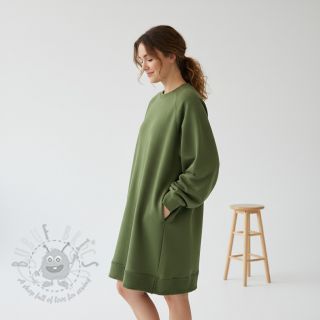 Dresówka drapana JOGGING forest