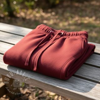 Dresówka drapana JOGGING berry