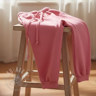 Dresówka drapana JOGGING soft pink