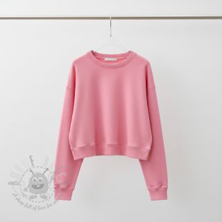 Dresówka drapana JOGGING soft pink