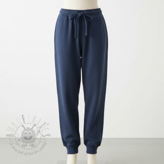 Dresówka drapana JOGGING navy