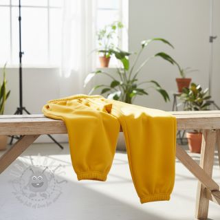 Dresówka drapana JOGGING yellow