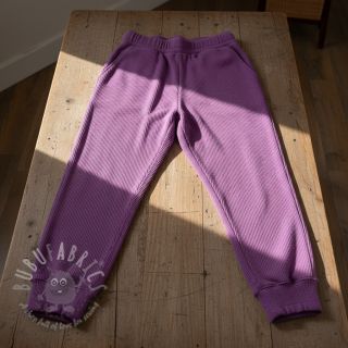 Dresówka drapana JOGGING light violet