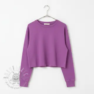 Dresówka drapana JOGGING light violet